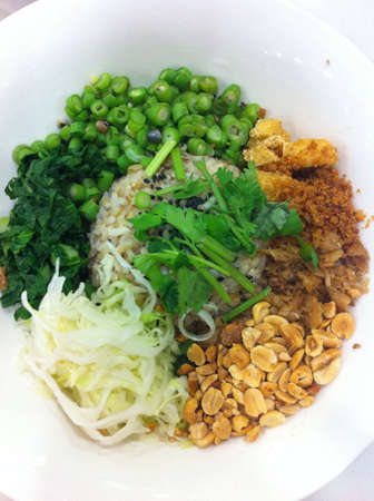 Lei cha a Hakka dish の素材