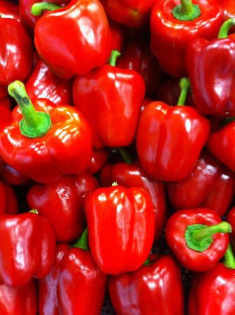 Red capsicumsの素材