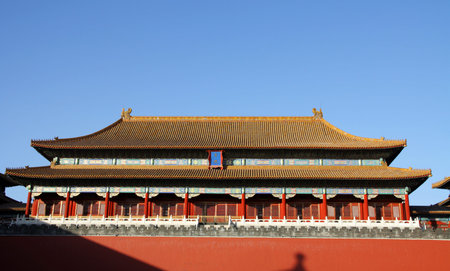 Imperial Palace in Forbidden City, Beijing China