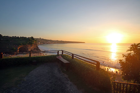 Sunset at Dreamland, Bali, Indonesia
