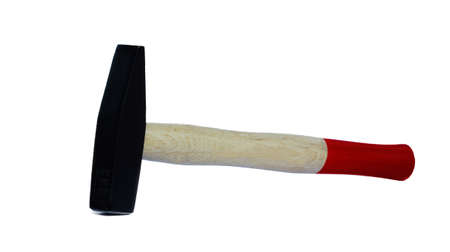 A hammer  on white Isolated background.の写真素材