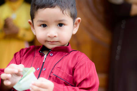 Young sweet two years oldの写真素材