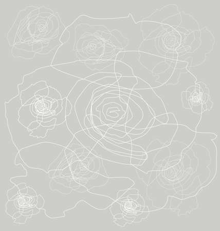 Roses backgroundのイラスト素材