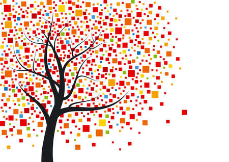 Abstract treeのイラスト素材