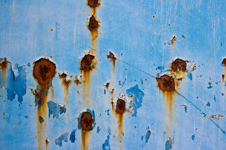 Rusted metal