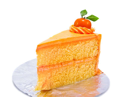 Orange cake の写真素材