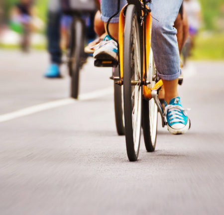 Bicycle in the park
