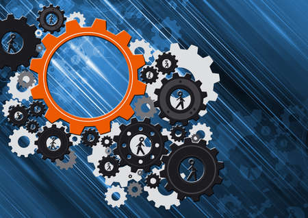 Human gear design の写真素材