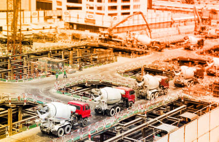 Construction siteの写真素材