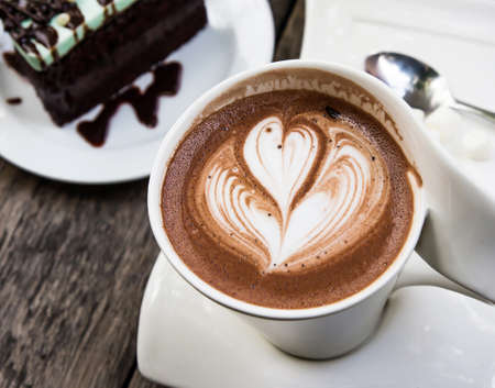 Hot original chocolate の写真素材