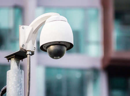 CCTV in the city の写真素材