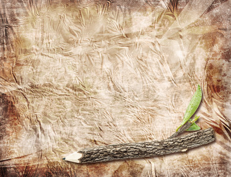 Old paper backgroundの写真素材