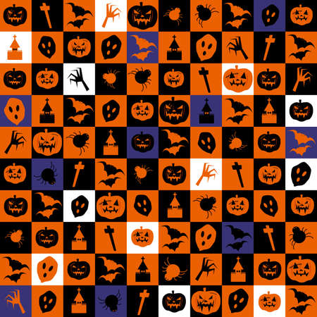 Halloween backgroundのイラスト素材
