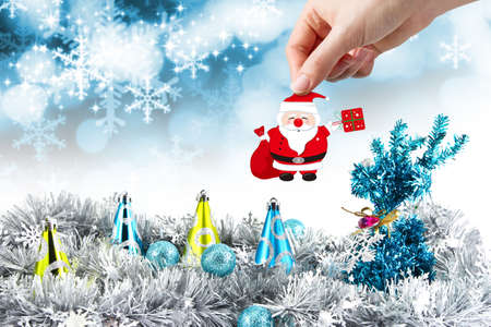 Christmas backgroundの写真素材
