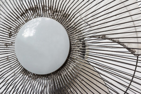 Dirty dusty fan