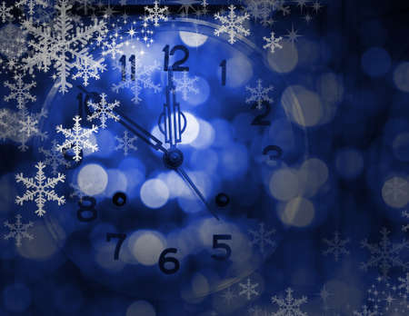 New year and merry christmas backgroundの写真素材