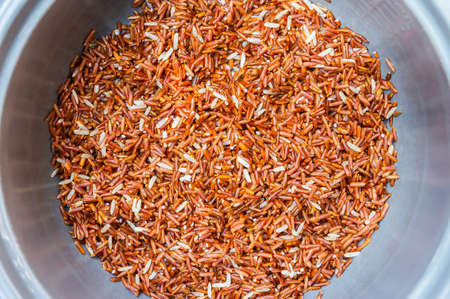 Brown riceの写真素材