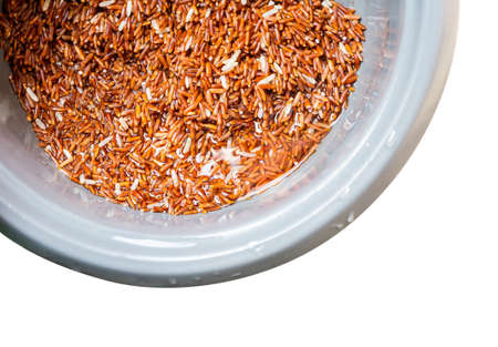 Brown riceの写真素材