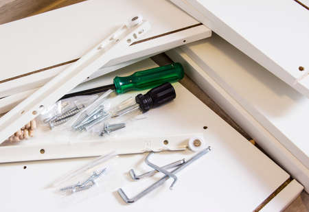 Tools for furniture assemblyの写真素材