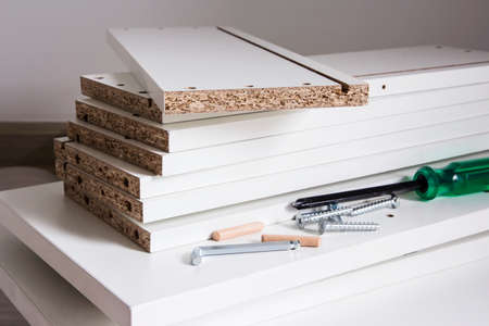 Tools for furniture assemblyの写真素材