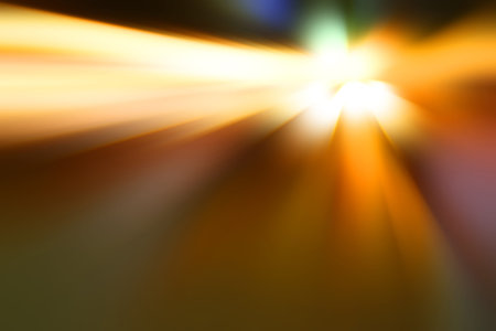 Abstract lights backgroundの写真素材