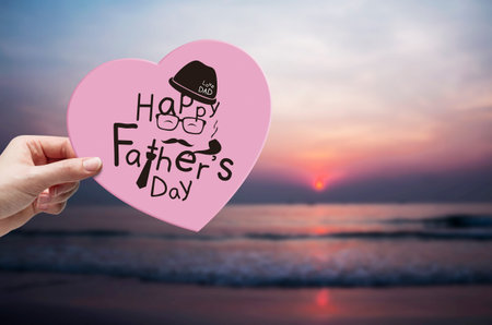 Happy Fathers Dayの写真素材