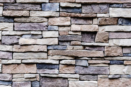 Stone brick texture backgroundの写真素材