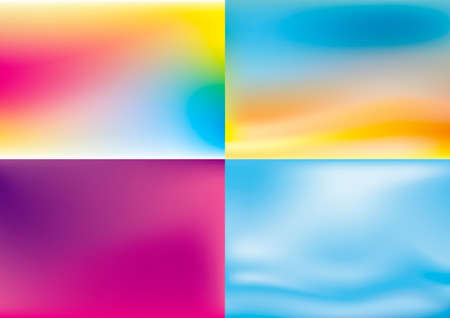 Abstract color summer background vector illustrationのイラスト素材