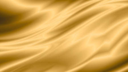 Gold luxury fabric background with copy spaceの写真素材
