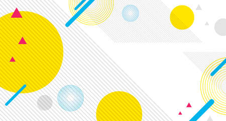 Abstract geometric background with copy space vector illustrationのイラスト素材