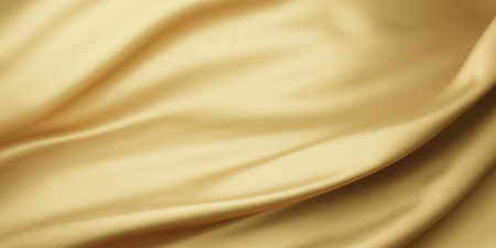 Gold luxury fabric background 3d renderの写真素材