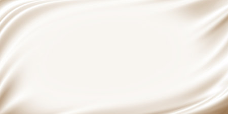 Abstract brown fabric background with copy space illustrationの写真素材