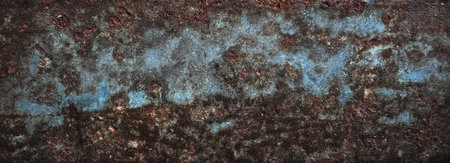 Rust metal texture background with copy space