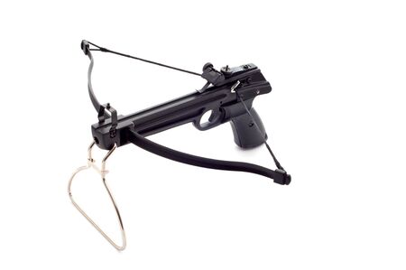 Arbalest isolated on whiteの写真素材