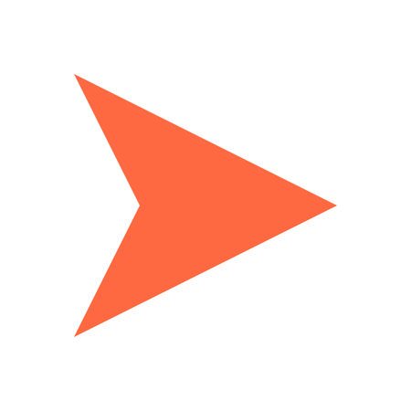 Arrow sign direction icon navigation button pointer pictogram Vector illustration