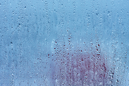 Rain water drops on a glass , Abstract Backdrop vintage styleの写真素材