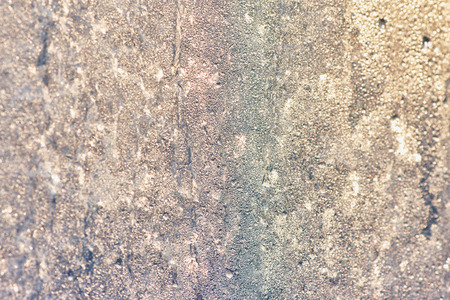 Frozen glass, ice texture on window, natural backgroundの写真素材