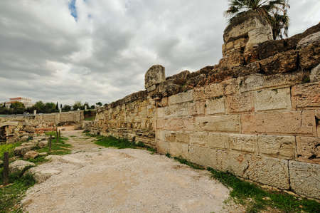 The Archaeological Site of Kerameikos in Athens, Greeceの写真素材