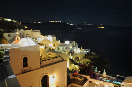 Santorini Oia Greeceの写真素材