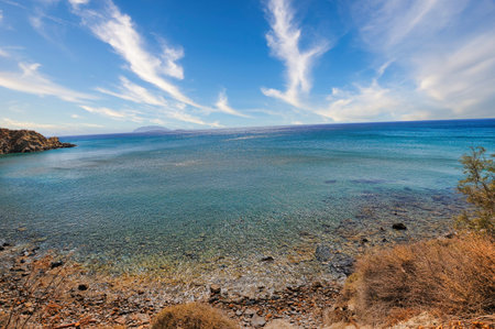 Klisidi beach in Anafi island of Greece