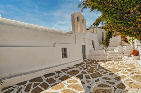Chora village in Sikinos island Greece