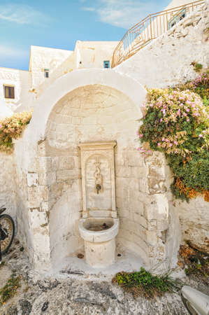 Chora village in Serifos island Greeceの写真素材