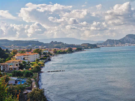 Argassi in Zakynthos island Greeceの写真素材