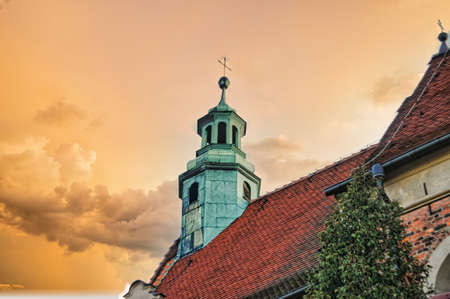 Catholic church in Polandの写真素材