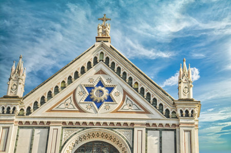 Florence city in Italy, Europeの写真素材