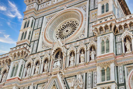 Cathedral of Santa Maria del Fiore in Florenceの写真素材