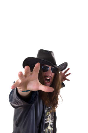 Angry Metal Guyの写真素材