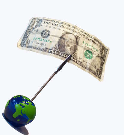 Money rules the worldの写真素材