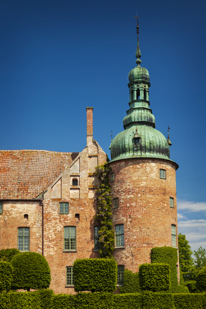 Historic castle of Vittskovle in south Sweden.のeditorial素材