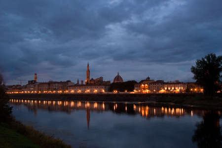 The dome of Florence. santa maria del fiore and campanile of Giottoの写真素材